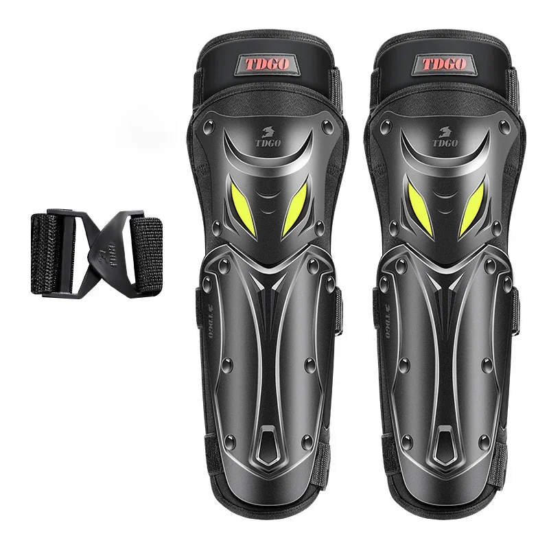 

Motorcycle Riding Knee Pads EVA Motorcycle Racer Knee Elbow Protector Set Motocross Reflection Pad Outdoors Sports Guards Pad