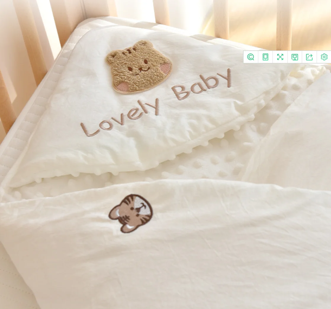 Baby Blanket Newborn Swaddle Wrap Spring Autumn Cotton Soft Envelope Baby Receiving Blankets Boy Girl Baby Sleepsack Stuff