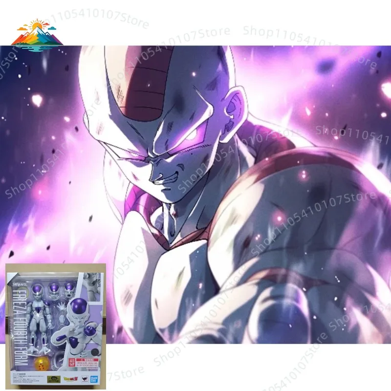 

【Товар в наличии】Оригинальная фигурка Bandai S.H.Figuarts SHF Frieza 4th Form из аниме Dragon Ball Z, модель игрушки
