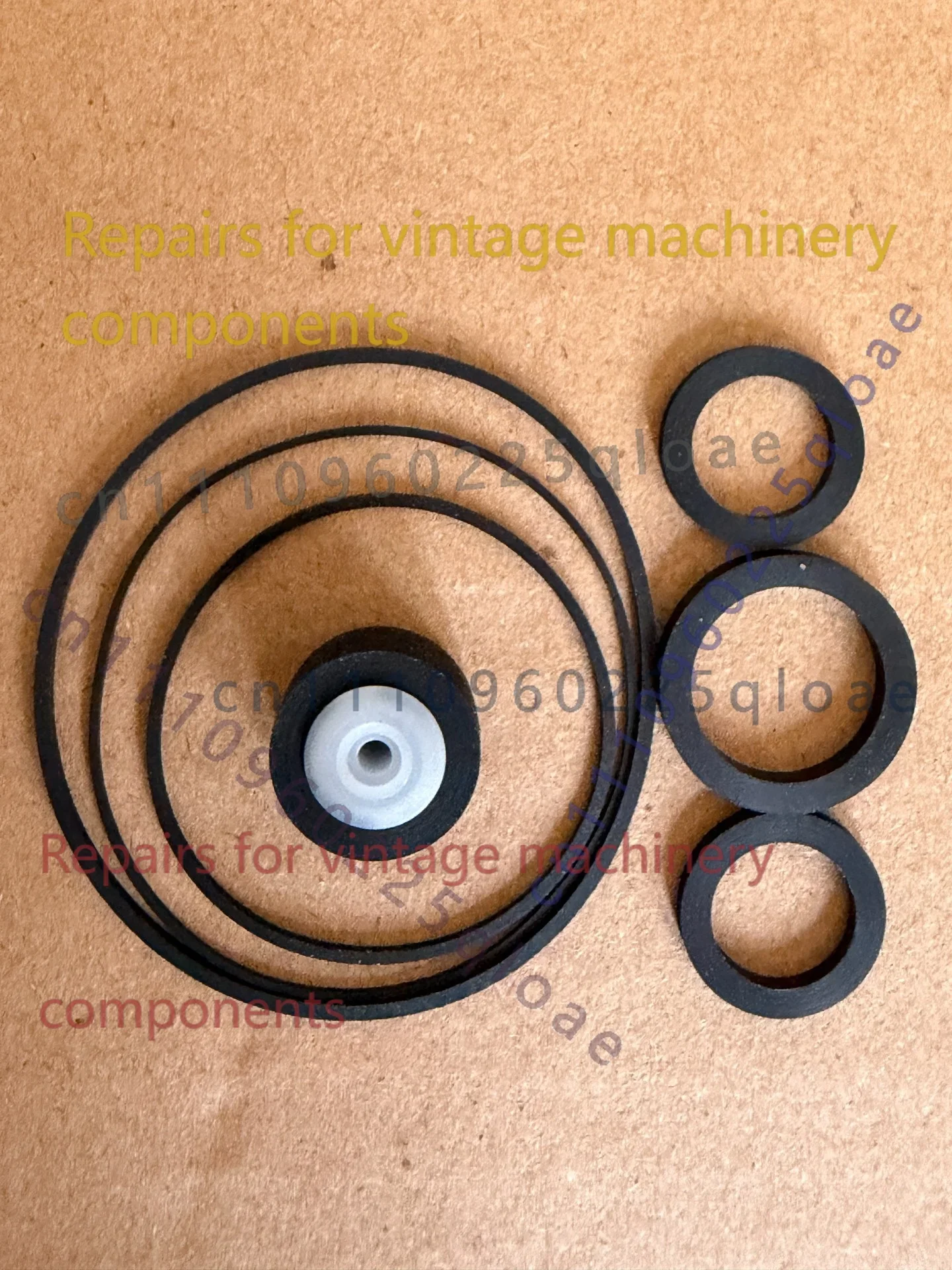 Brand New Belt Idler Rubber Ring Repair Kit FOR SONY TCM-5 Field Cassette Recorder Spares