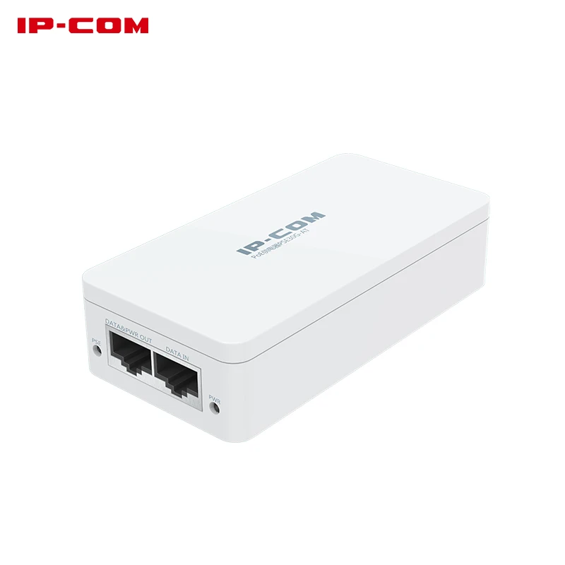 IP-COM PSE30G-AT 1000mbps poe injector 48v0.5a saída para cctv ip câmera fonte de alimentação adaptador poe