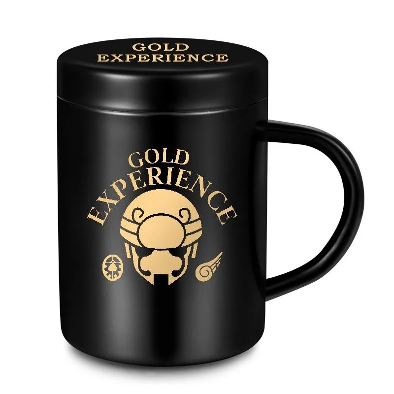 جوجو مغامرة غريبة القاتل الملكة ستار البلاتين جديد أنيمي الفولاذ المقاوم للصدأ القدح الإبداعية الكرتون الفولاذ المقاوم للصدأ شرب كوب