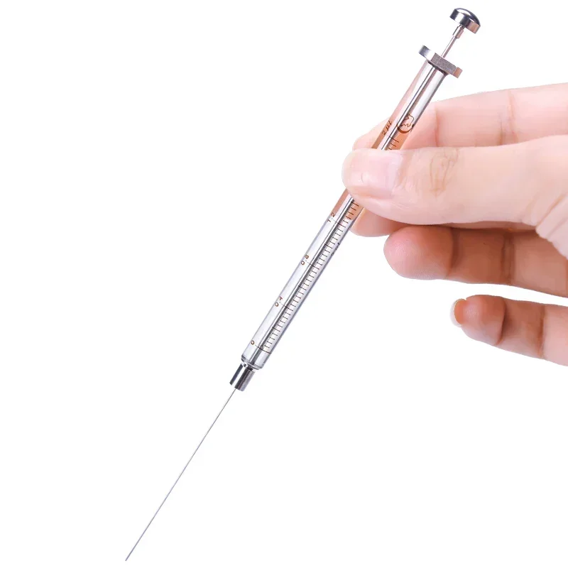 Micro-sampler 100ul10ul25ul Pointed gas-phase flat-headed liquid needle for chromatography