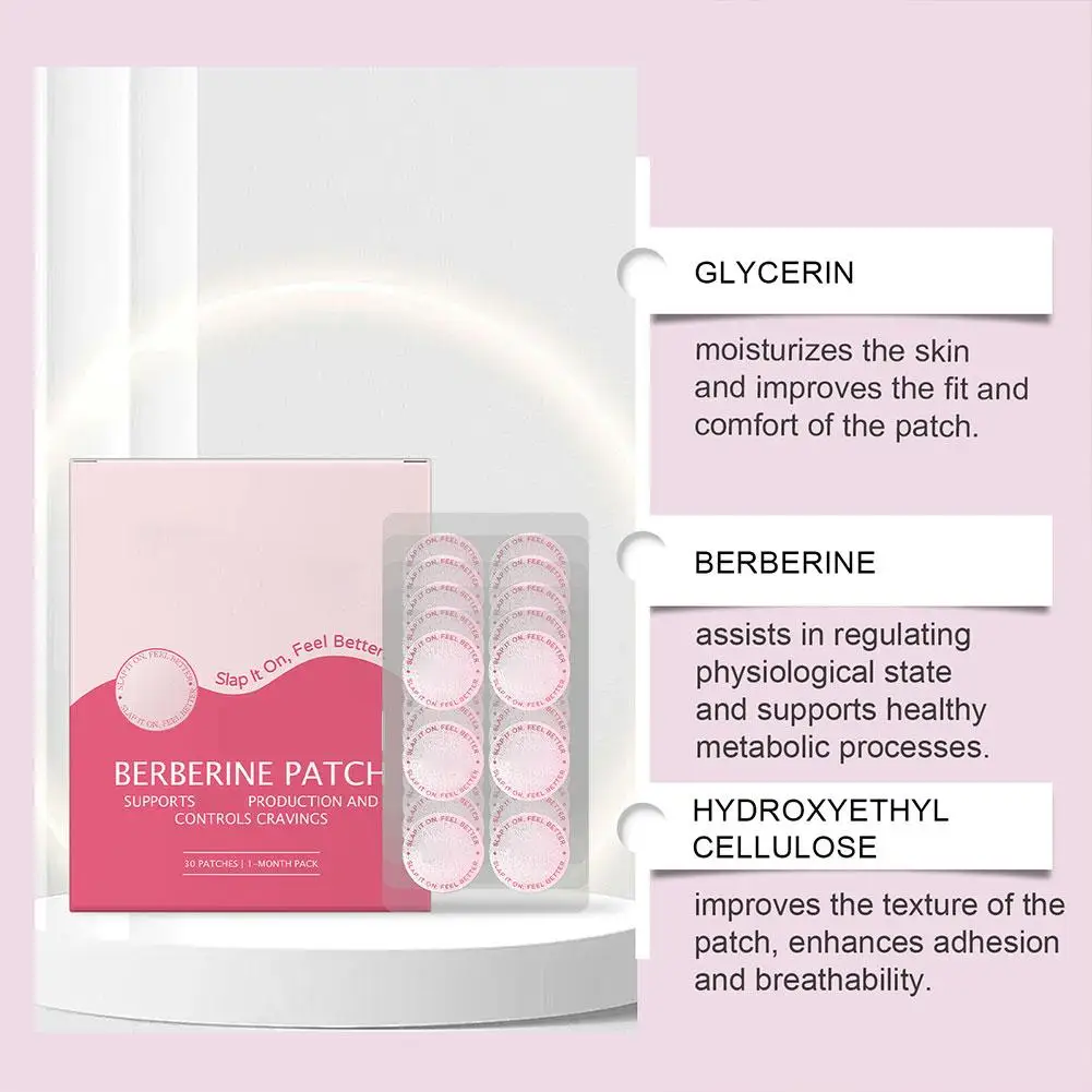 30pcs Vitamin B12 Body Care Patches Long-lasting And Comfortable Care Deep nourishing  Round Hydrocolloid Invisible Patches