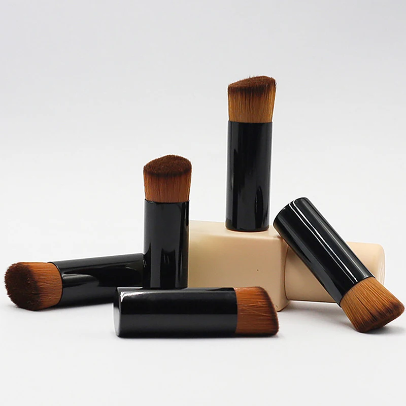 Slanted Head Makeup Brush Concealer Powder Blush Contour Liquid Foundation Face Professional Brush Cosmetics Tool