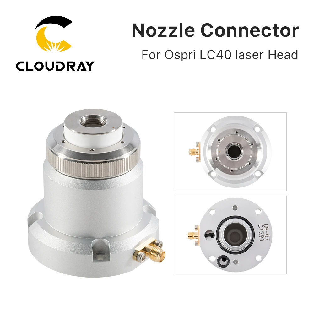 

Cloudray Original OSPRI LC40 Fiber Laser Nozzle Connection Part for OSPRI Fiber Laser Head 1064nm Cutting Machine