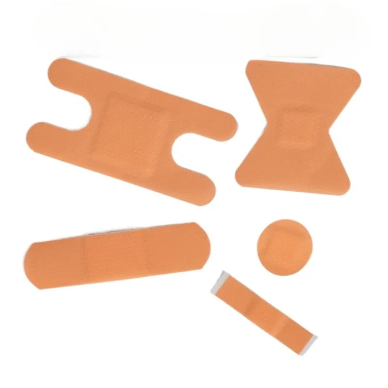 100 قطعة/الوحدة الفرقة المعونة ضمادة مقاومة للماء الإسعافات الأولية تنفس تضميد الجروح الطبية الشريط الجرح الجص مجموعات الطوارئ