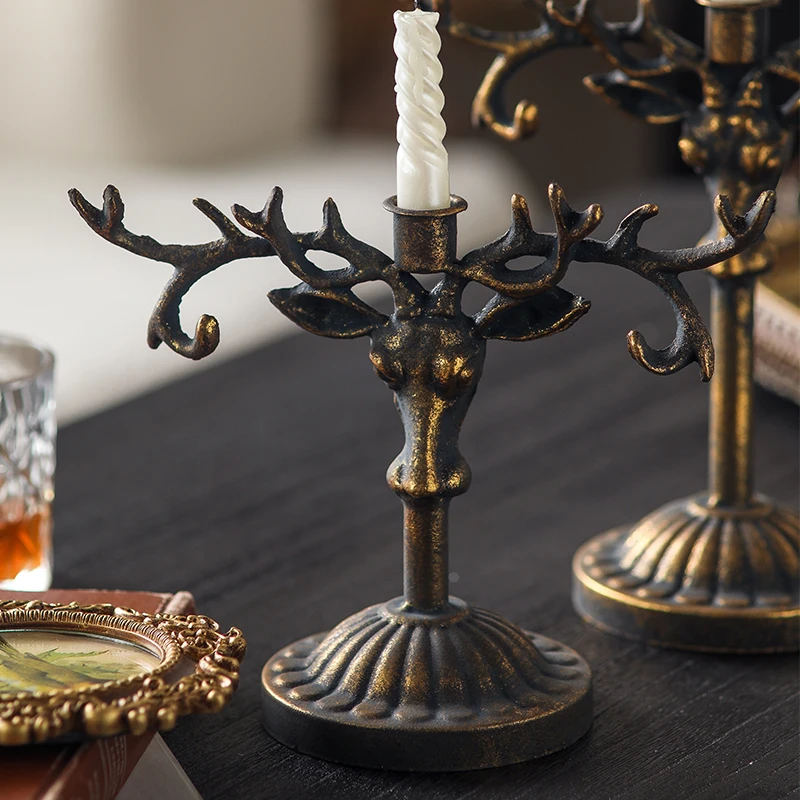 New Design Metal Candle Stand and Party Decoration Candle Votive Holder Fancy Design Luxuries Candle Pillar Antique Design