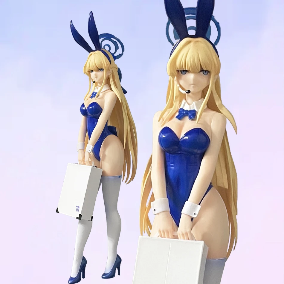 Figuras de Anime Asuma Toki, Figura de Blue Archive, Figura de Chica Conejita, Modelos de Estatuas, Muñecas Coleccionables, Decoración, Juguetes, Regalos Personalizados