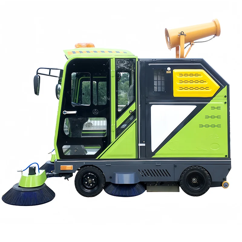 China Factory High Cleaning Efficiency Road Sweeper Machine Electric Collecting Dust