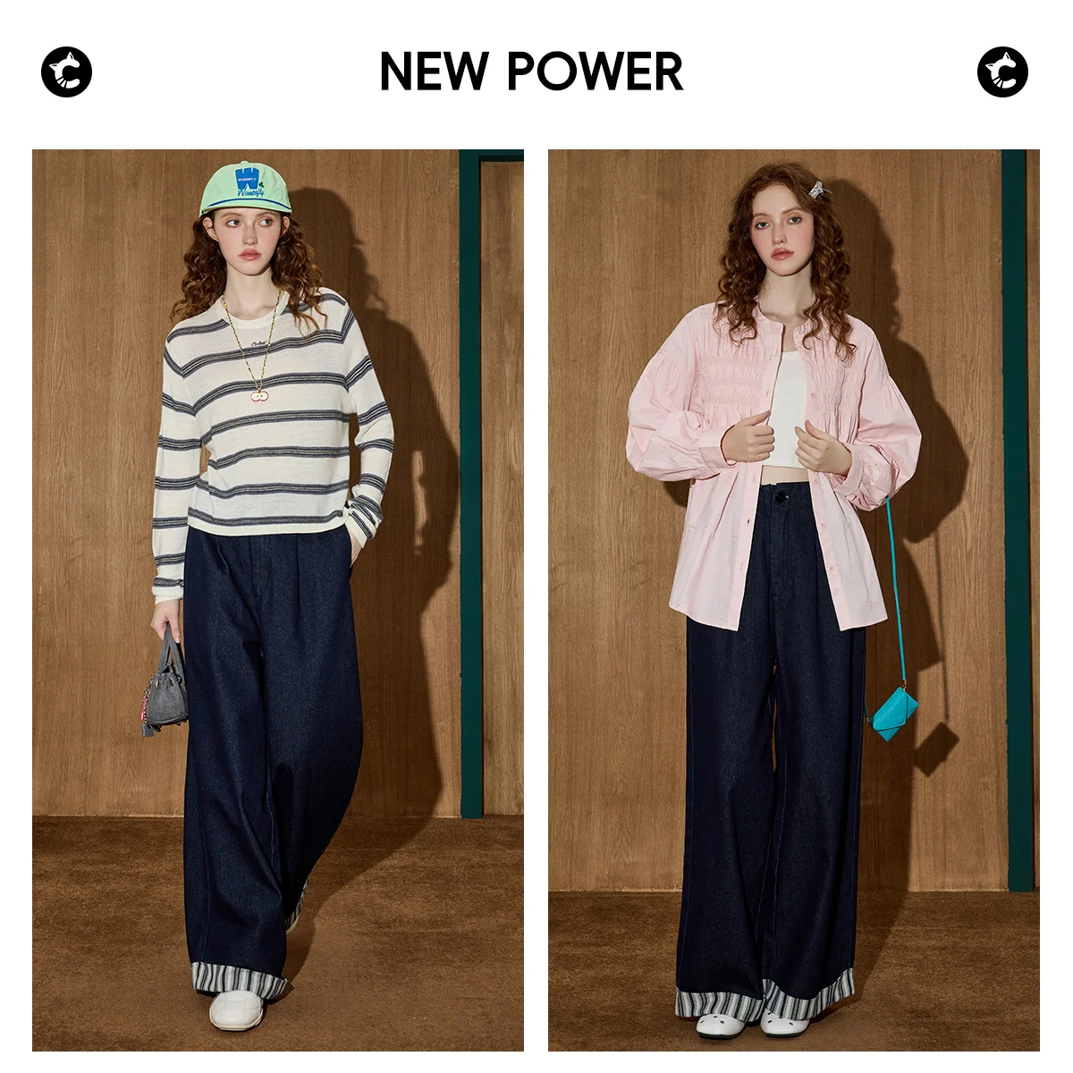 

2025 New Arrival Women's High Waisted Wide Leg Jeans Retro Denim Pants Stretch Comfort Fit Flare Trousers Y2K Vintage Fashion