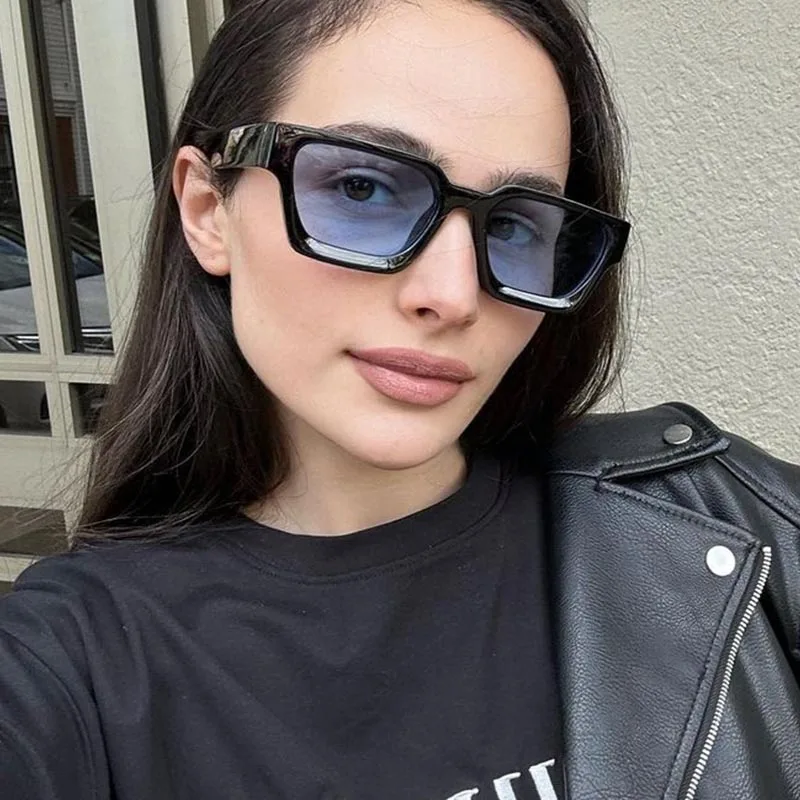 Quadratische Vintage Sonnenbrille Männer Frauen Mode Punk Retro Marke Designer Sonnenbrille fahren Sonnenbrille männlich UV400 Brille Sonnenbrillen