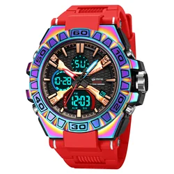 Hot Selling STRYVE Watch for Men's Waterproof Watches High Quality Digital-Analog Dual Movement Fashion Sports Men's Watch 8026