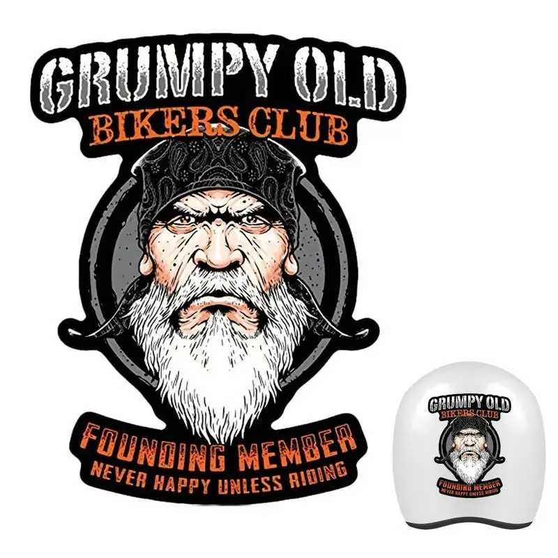 

Grumpy Old Men Decal Motorcycle Car Window Sticker Panel Decoration Grumpy Man Car Window Sticker Panel Decoration For Cars