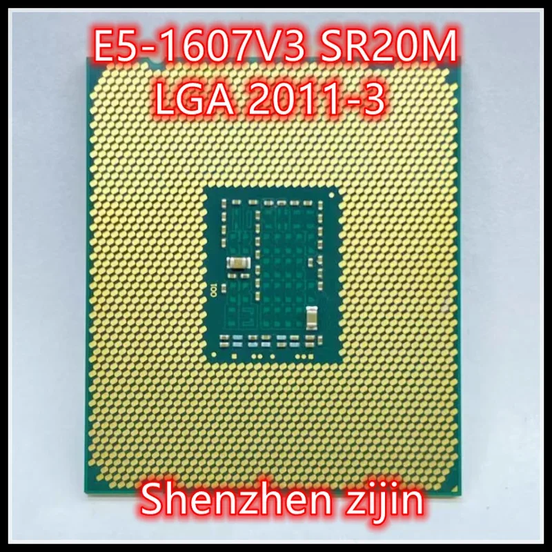 Processeur E5-1607V3 SR20M ، 3.10GHz ، 4 cœurs ، 10M ، LGA2011-3 E5-1607 V3 ، E5 1607V3 ، E5 1607 V3 ، livraison gratuite