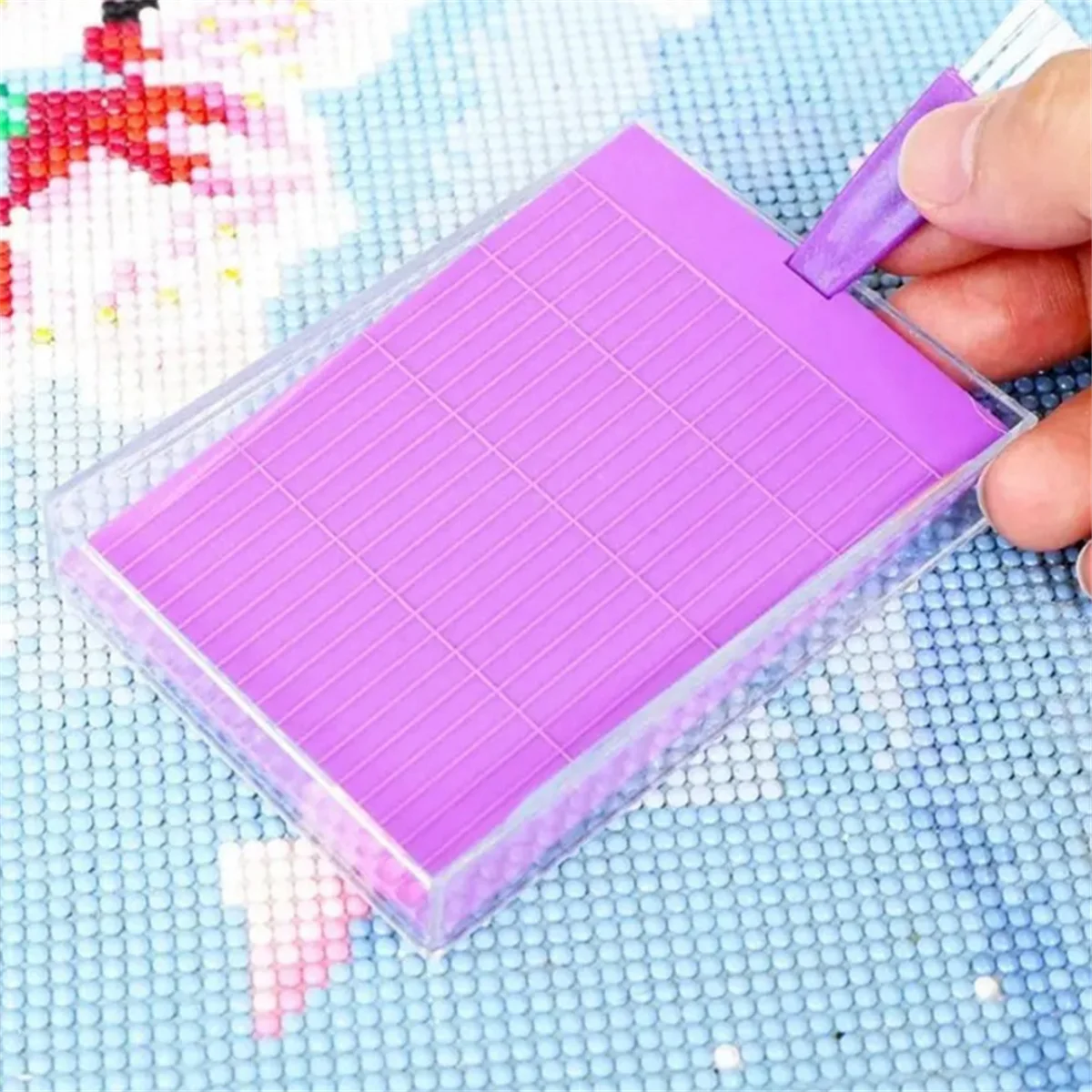 DIY Craft Diamond Tray Painting Stackable Drawer Box Tray Large Capacity Multi Placing Drill Storage Container D