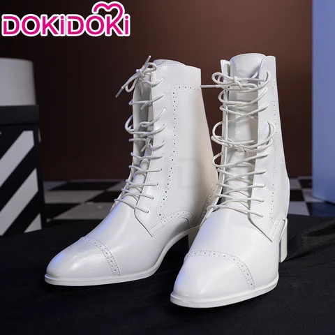 Косплей туфли DokiDoki Men Dail красная подошва 19 см