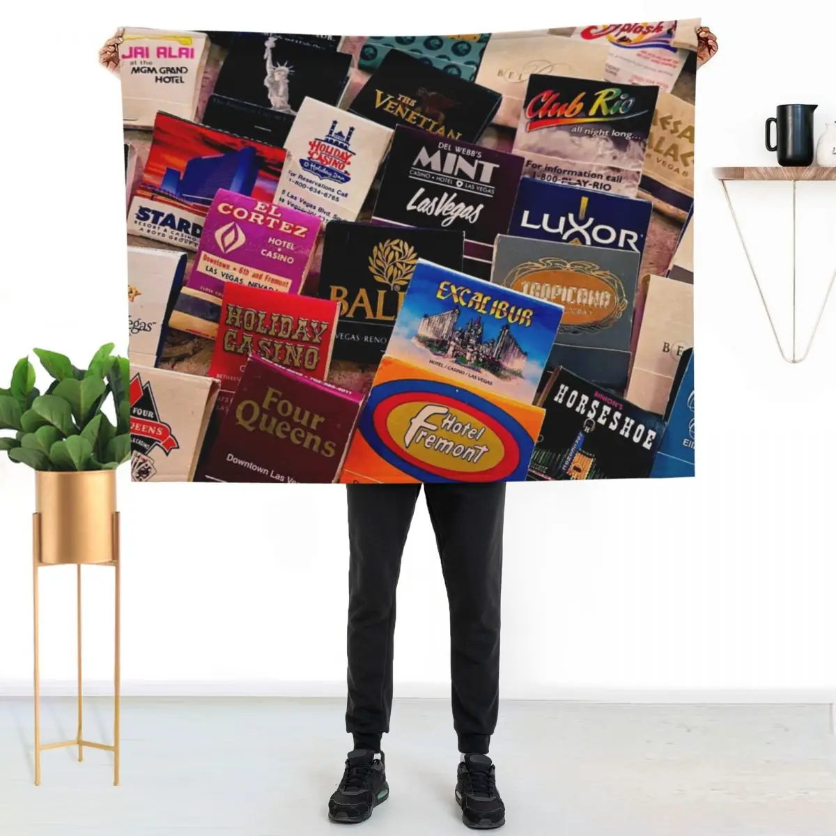 

Las Vegas Lights Throw Blanket Warm Throw Blanket Gift for Anniversary