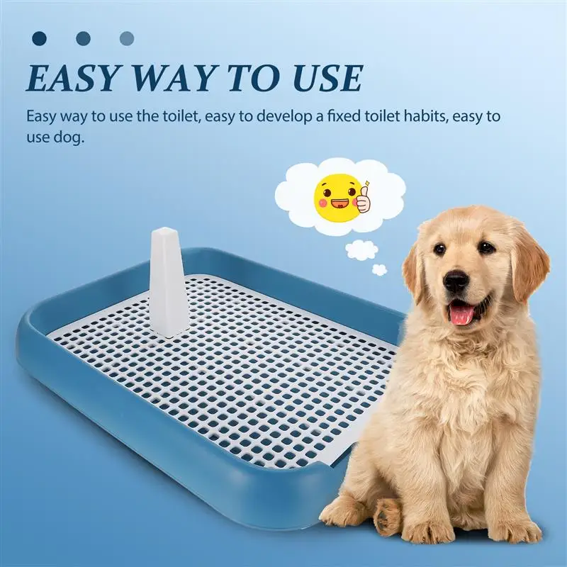 Mesh Pet Toilet Pet Potty Cat Training Potty Indoor Dog Toilet Potty Plastic Pet Dog Potties for Home Shop Indoor