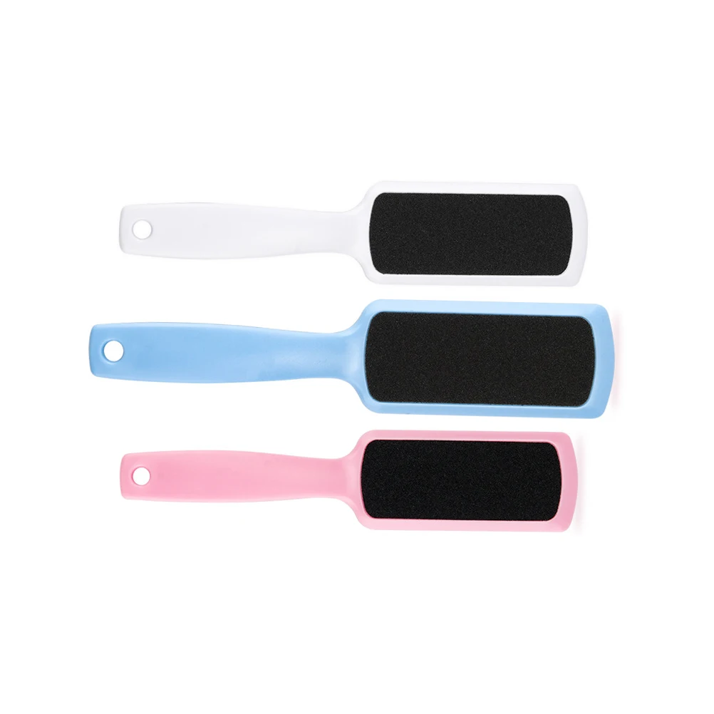 4 قطعة ملف القدم على الوجهين الصنفرة المهنية مزيل الكالس للبشرة الميتة الصلبة التقشير القدم الغسيل لينة السلس الجلد