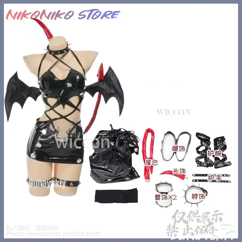 Аниме PANTY & STOCKING с подвязкой, косплей носки до колена, сексуальный костюм из PU, обтягивающий ночной клуб, королева, лакированная кожа, демон, Хэллоуин