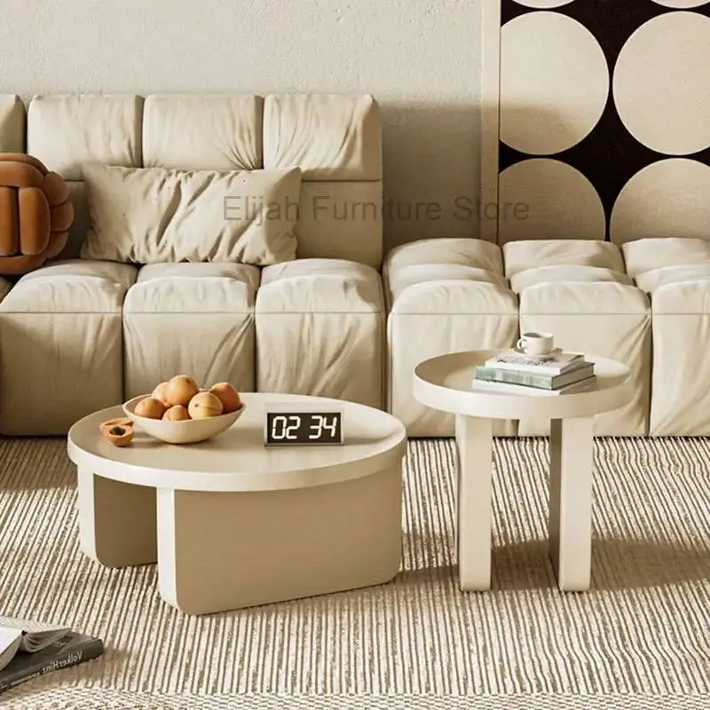 

Круглый журнальный столик в скандинавском стиле, маленький обеденный стол, милый дизайнерский минималистичный чайный столик, металлический столик для гостиной, приставной столик, мебель для дома