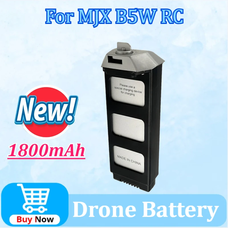 

Upgraded 7.4V 1800mAh LiPo Drone Battery for MJX RC Bugs 5W B5W RC Quadcopter Spare Parts 25C Drone Battery for JJRC X5 Pro