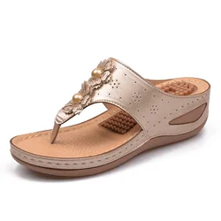 Plus Size 35-44 Women Sneakers Summer Fashion Wedge Sandals Beach Women Flip Flops Slippers Non Slip Sandalias Zapatos De Mujer