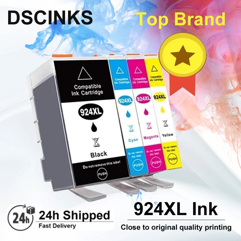 

Чернильный картридж 924 924XL для принтеров HP OfficeJet Pro 8120e, 8130e, 8122e, 8124e, 8125e, 8135e, 8134e, 8132e