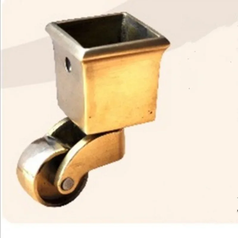 1pcs Piano Copper Caster Wheels / Metal Casters Small Furniture Casters Wheel For Furniture And Chair Wheel.