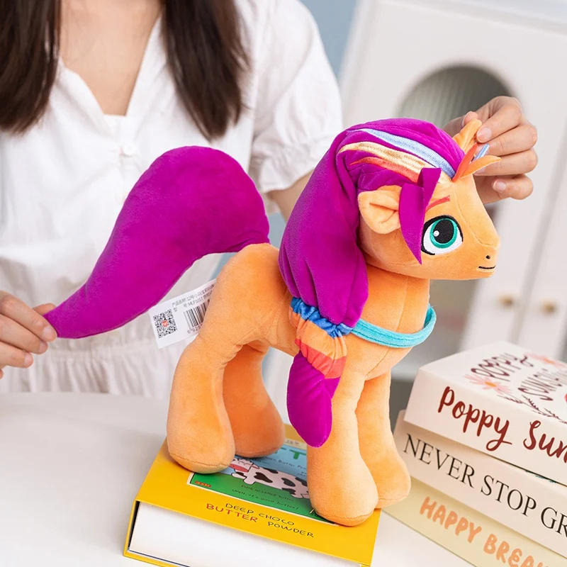 30 cm My Little Pony Kawaii Plüschtiere Cartoon Pferd Tiere Gefüllte weiche Plüschpuppen Perfekt für Geburtstags- und Weihnachtsgeschenke