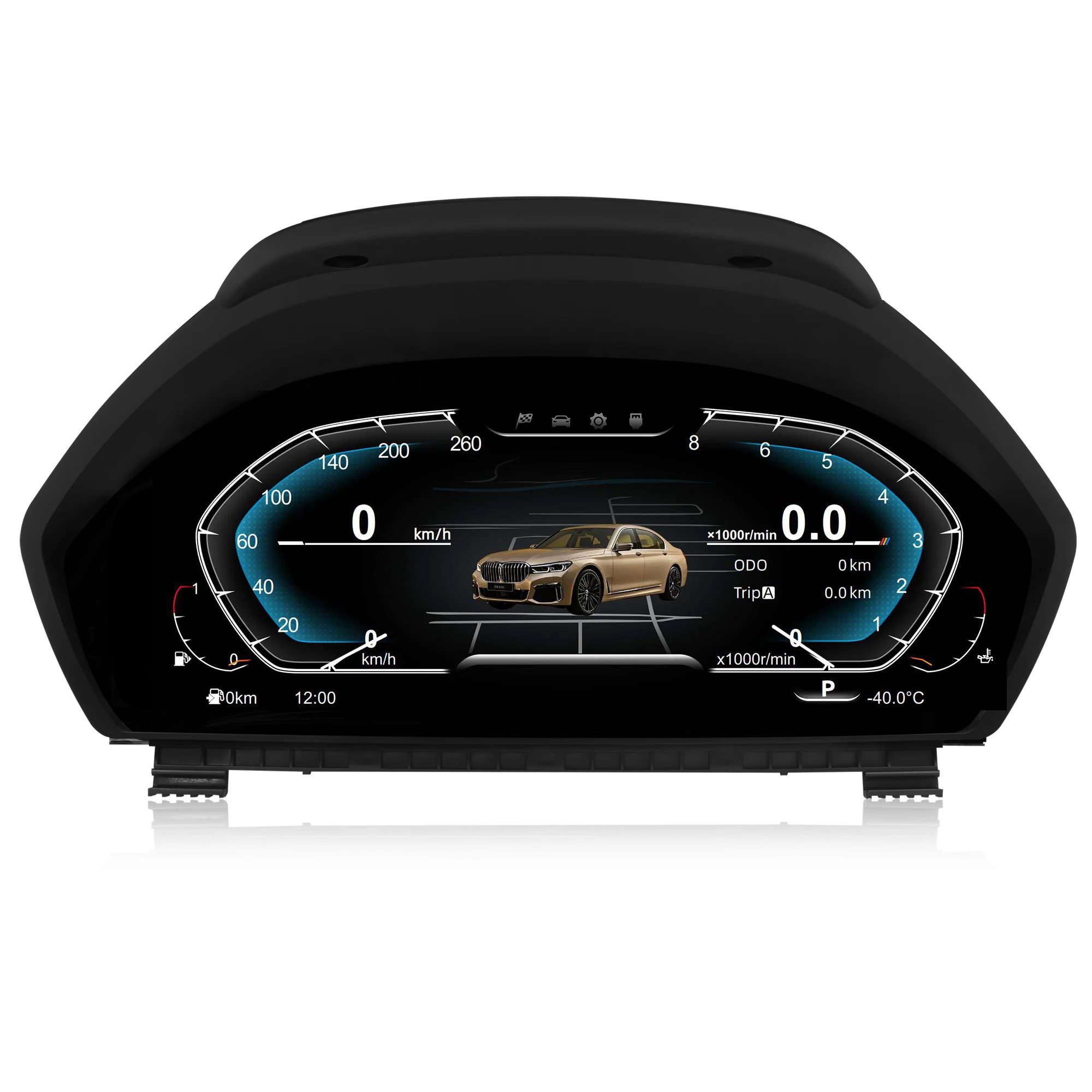 

12.3’’ Digital Instrument Cluster for BMW F30 F31 GT-F34 F35 M4 F32 F33 F36 Dashboard speedometer gauge, plug & play, no HUD