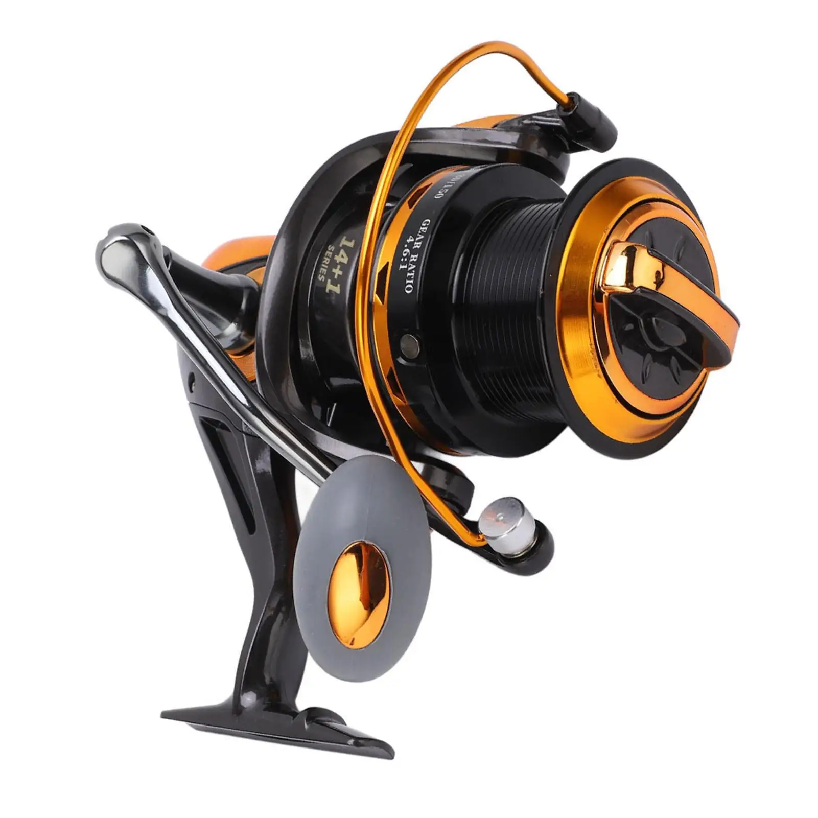 

High-Speed Metallic Fishing Reel 8000/9000/11000 14+1BB Sea Casting Tackle Wheel Accessory