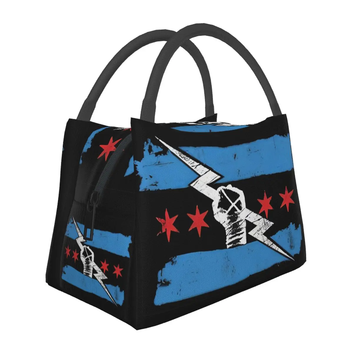 CM Punk WWE 2023 Lunchtaschen, isolierte Bento-Box, auslaufsichere Lunchtasche, Picknicktaschen, Kühler, Thermotasche für Frauen und Mädchen, Reisen