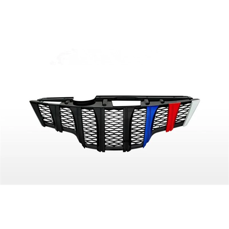 CEYUSOT FOR Nissan X-Trail Car Grille Decoration ABS Material Front Bumper Grills Spoiler Separator Accessories Refit 2014-2016