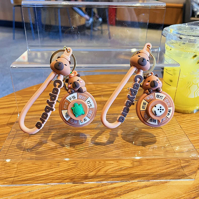 Рисунок 2 - Оригинальный вращающийся брелок с капибарой