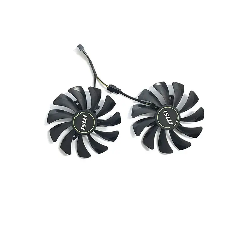 

For MSI GTX 1660 1660TI RTX 2060 VENTUS graphics card 85MM 4PIN HY-D09010SH HA9010H12SB-Z RTX 2060 GPU FAN