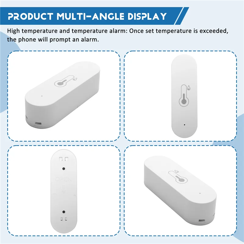 

A99E-сенсор, беспроводное подключение, удобное приложение, умный Wi-Fi, датчик температуры и влажности для домашнего устройства Iot