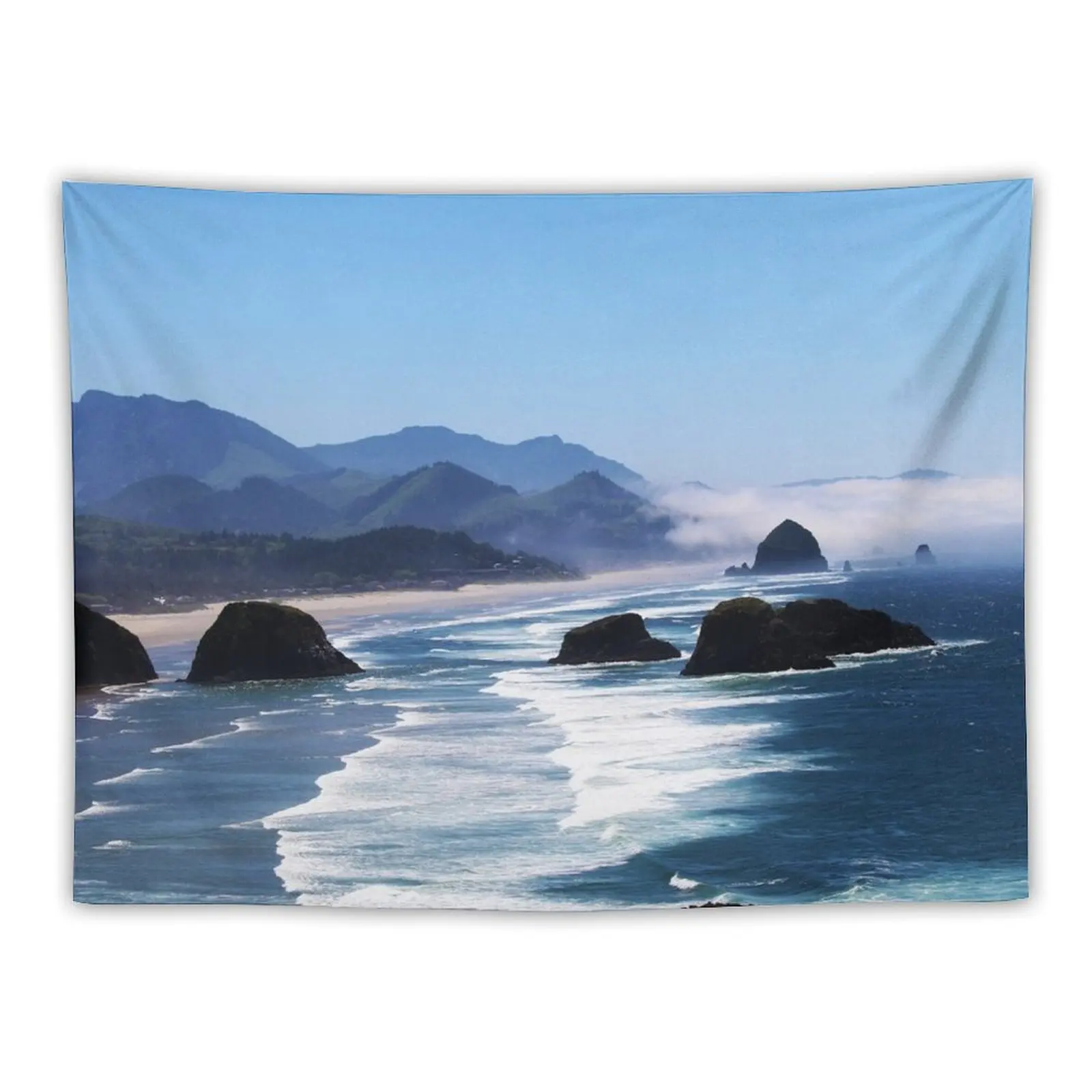 

Rising Tides at Cannon Beach, Oregon Tapestry Home Supplies Decoration For Bedroom Tapestry