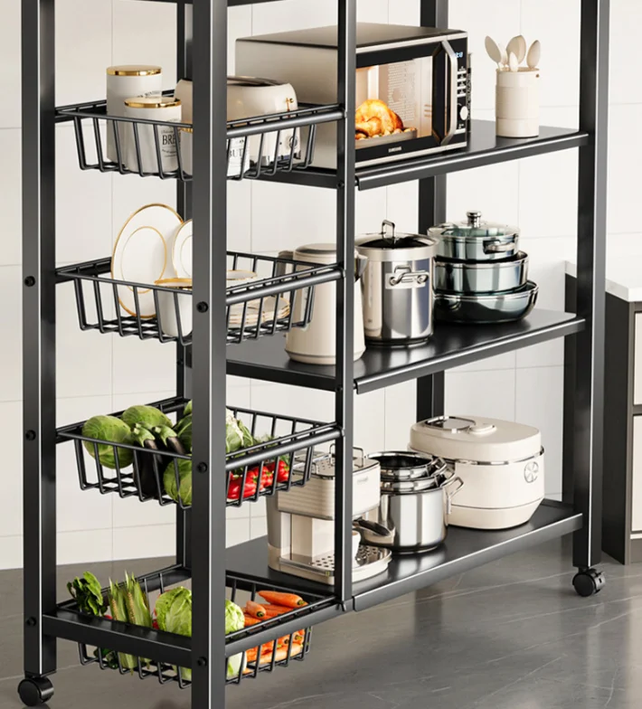 Modern Rectangular Vertical Iron Metal Light Duty Freestanding Display Stand Galvanized Surface Customizable Solid Shelves Quick