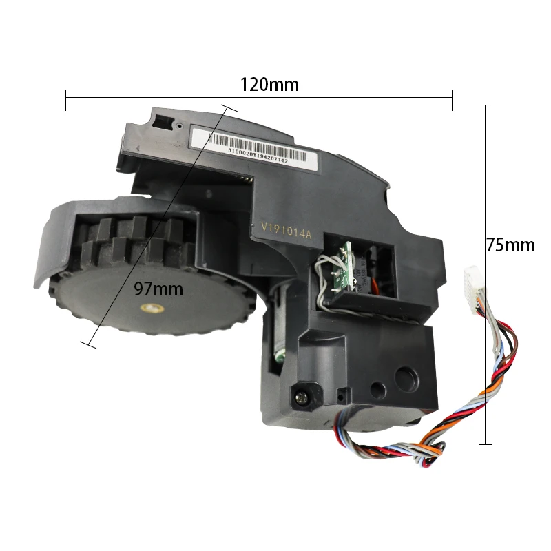 For Roborock S6 S61 S65 S60 T6  Accessories Replacement Suitable Left Right Wheels Parts Robot Vacuum Cleaner