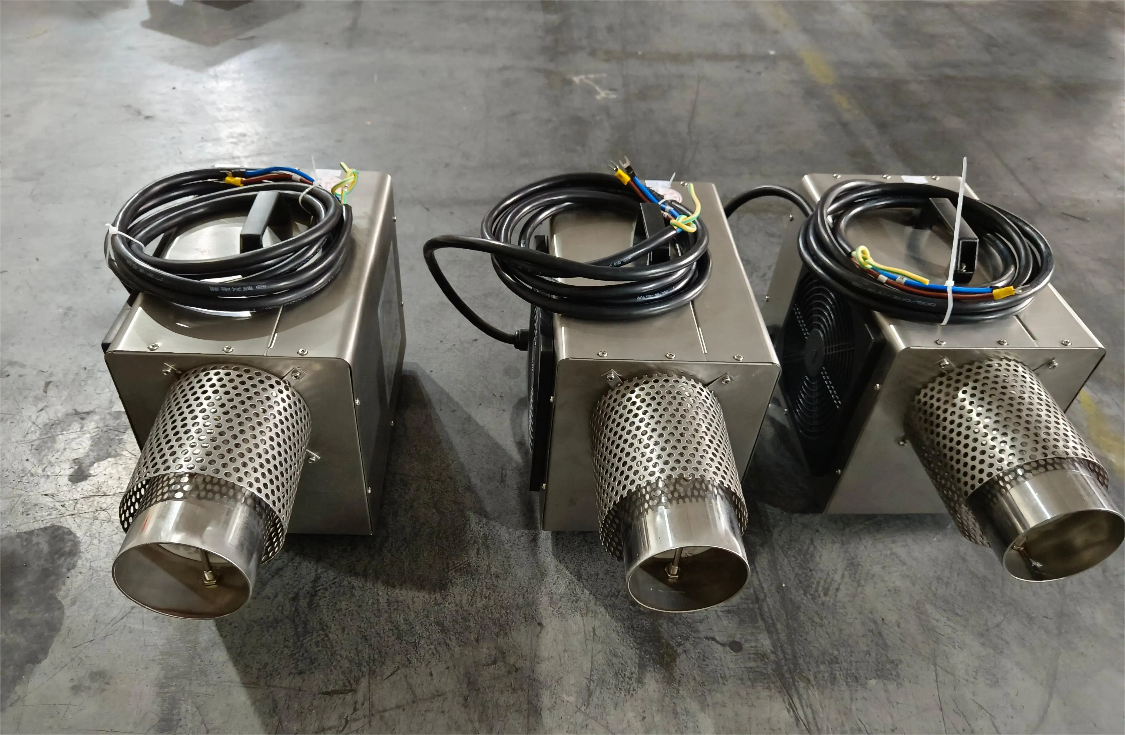 400 Degrees Celsius 10hp High Temperature Electric Industrial Hot Air Heater Warm Hot Air Blower Hot Air Generator for Drying