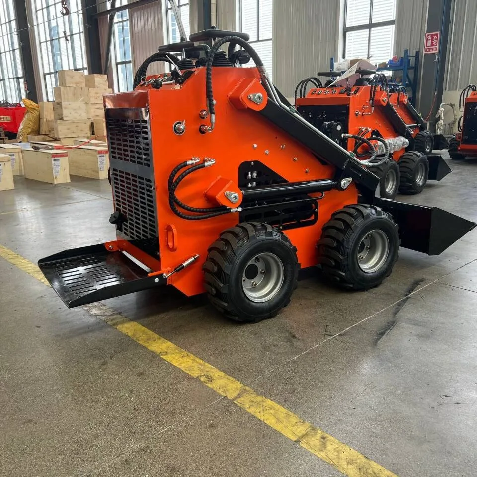 Export small sliding loader for the United States Dual pump dual valve EPA-certified 380 type wheeled loader