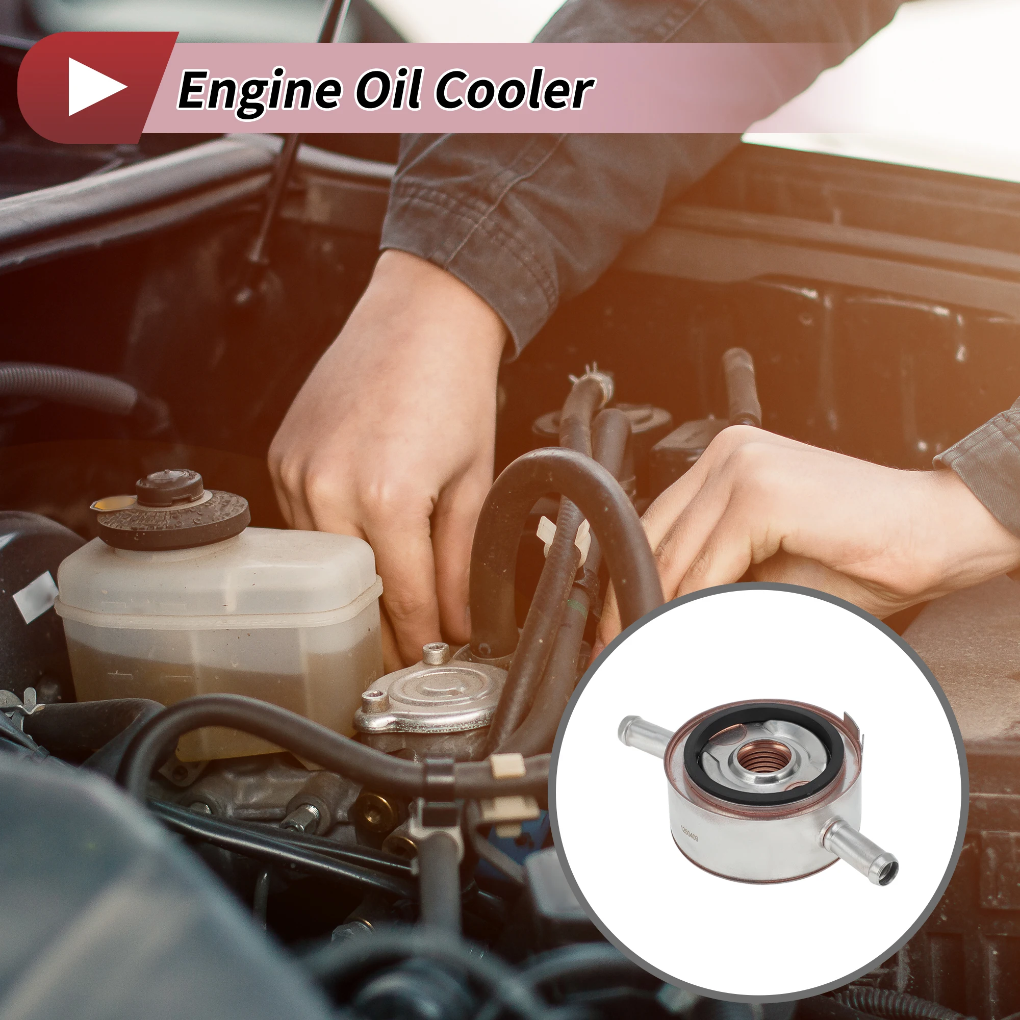 

Масляный радиатор двигателя UXCELL для Nissan Pathfinder 5.6L V8 08-12 No 21305ZQ53A Trans Cooler