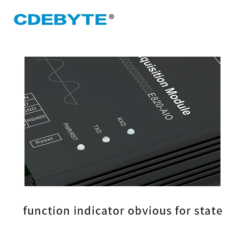 RS485 Modbus RTU Analog Acquisition 4-Channel 4-20mA Wireless Transceiver RF Modem E820-AIO(II-485-4-20) Watchdog SecurityDesign