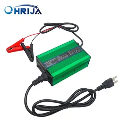 54.75V 3A Charger Smart Aluminum Case Is Suitable For 15S 48V  Outdoor  LiFePO4 Battery 48V Charger  Plug Can Be Cutable OHRIJA