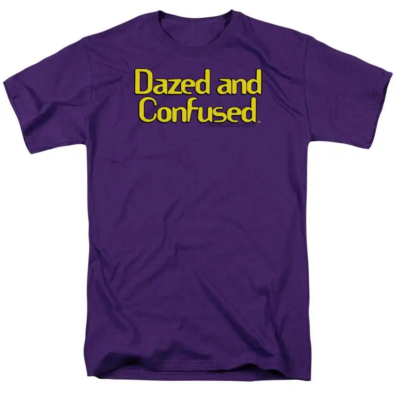 

Dazed and Confused Logo T Shirt Licensed Comedy Movie Funny Purple