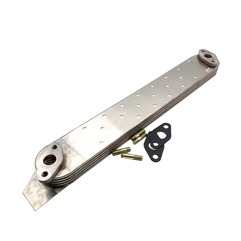 

For Isuzu 6BG1 engine spare parts oil cooler Construction machinery parts