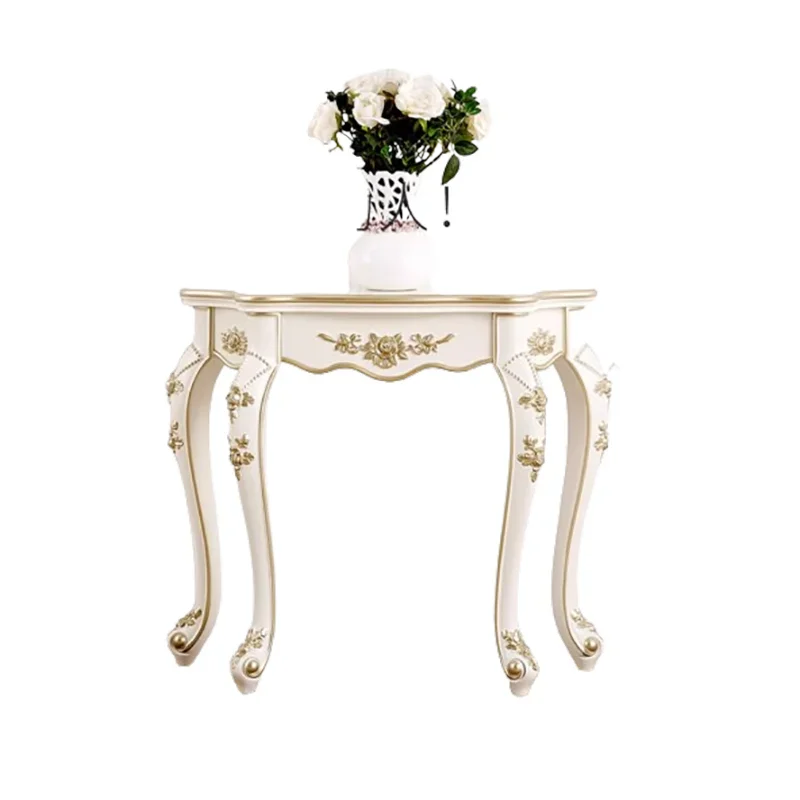 European Luxury Console Table Compact And Delicate Premium Ornate Console Table Classic Vintage Console Meuble Furniture view 2