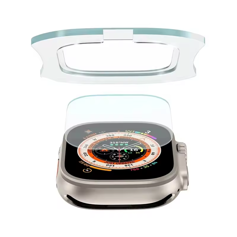 Tempered Glass for Apple Watch Ultra 1 2 3 49mm Anti-Scratch Screen Protector IWatch Ultra Seconds Installation Protective Film - Image 4